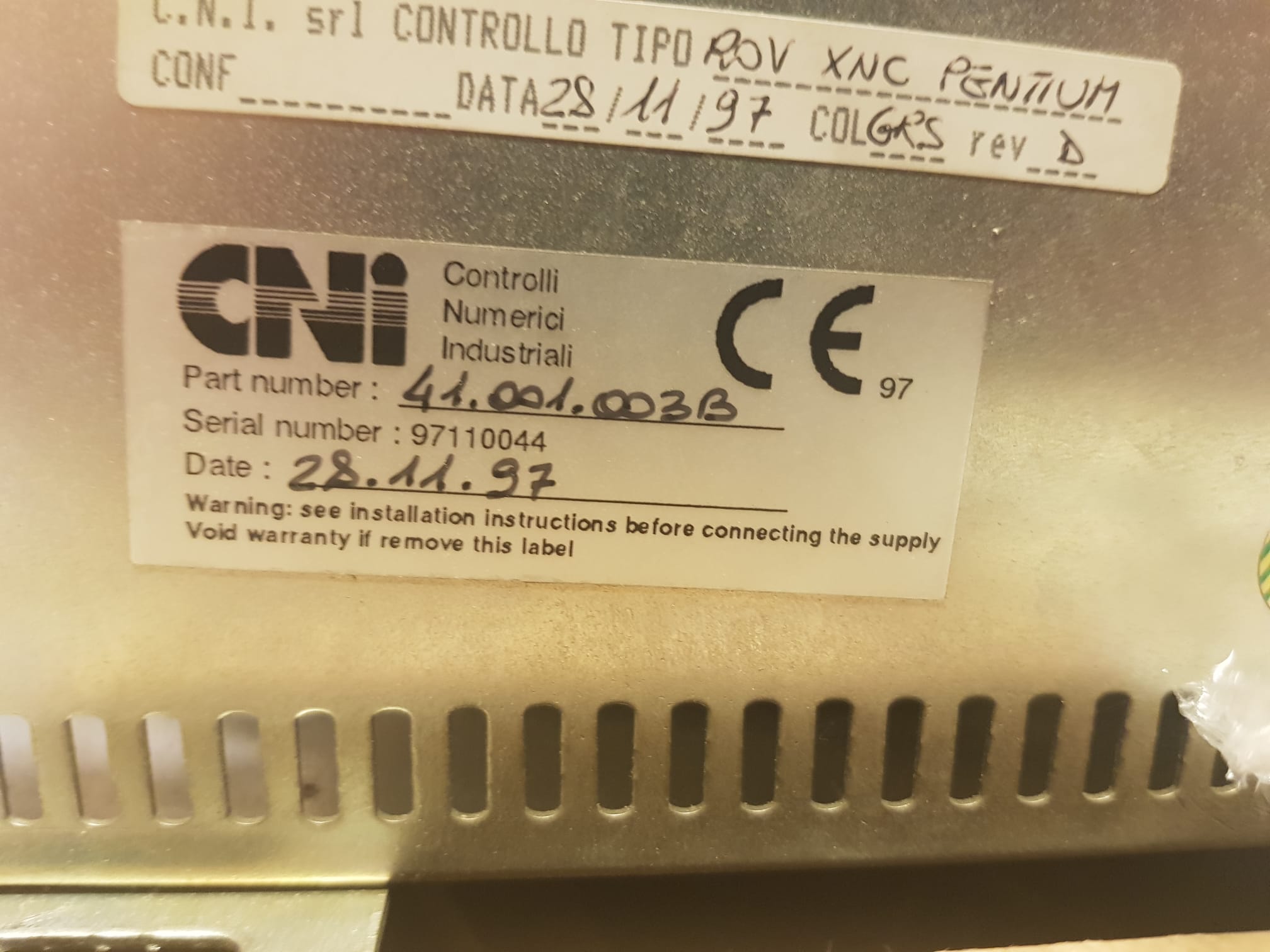 C.N.İ CNC Kontrol Ünitesi