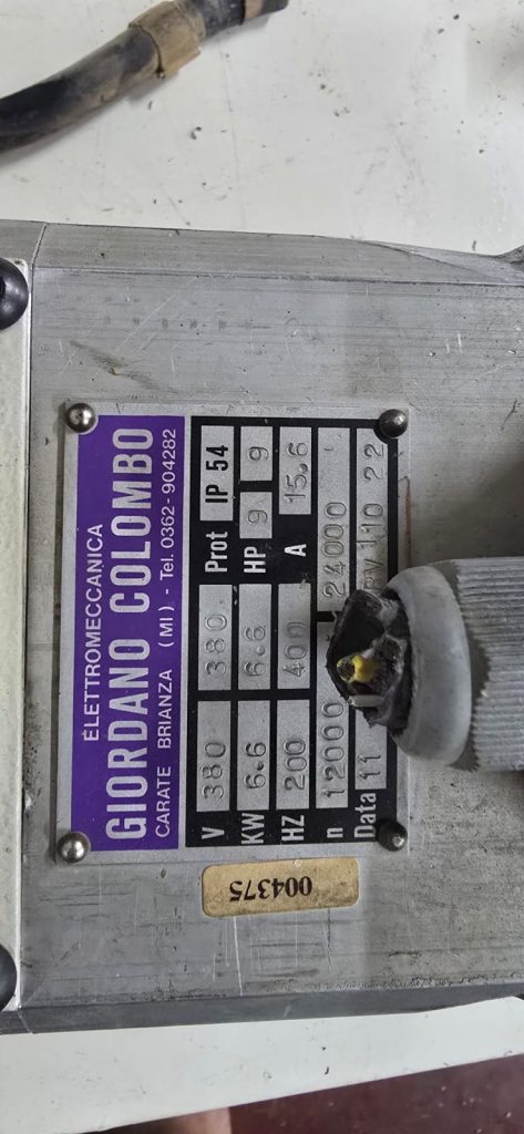 Giordano Colombo Spindle Morbidelli