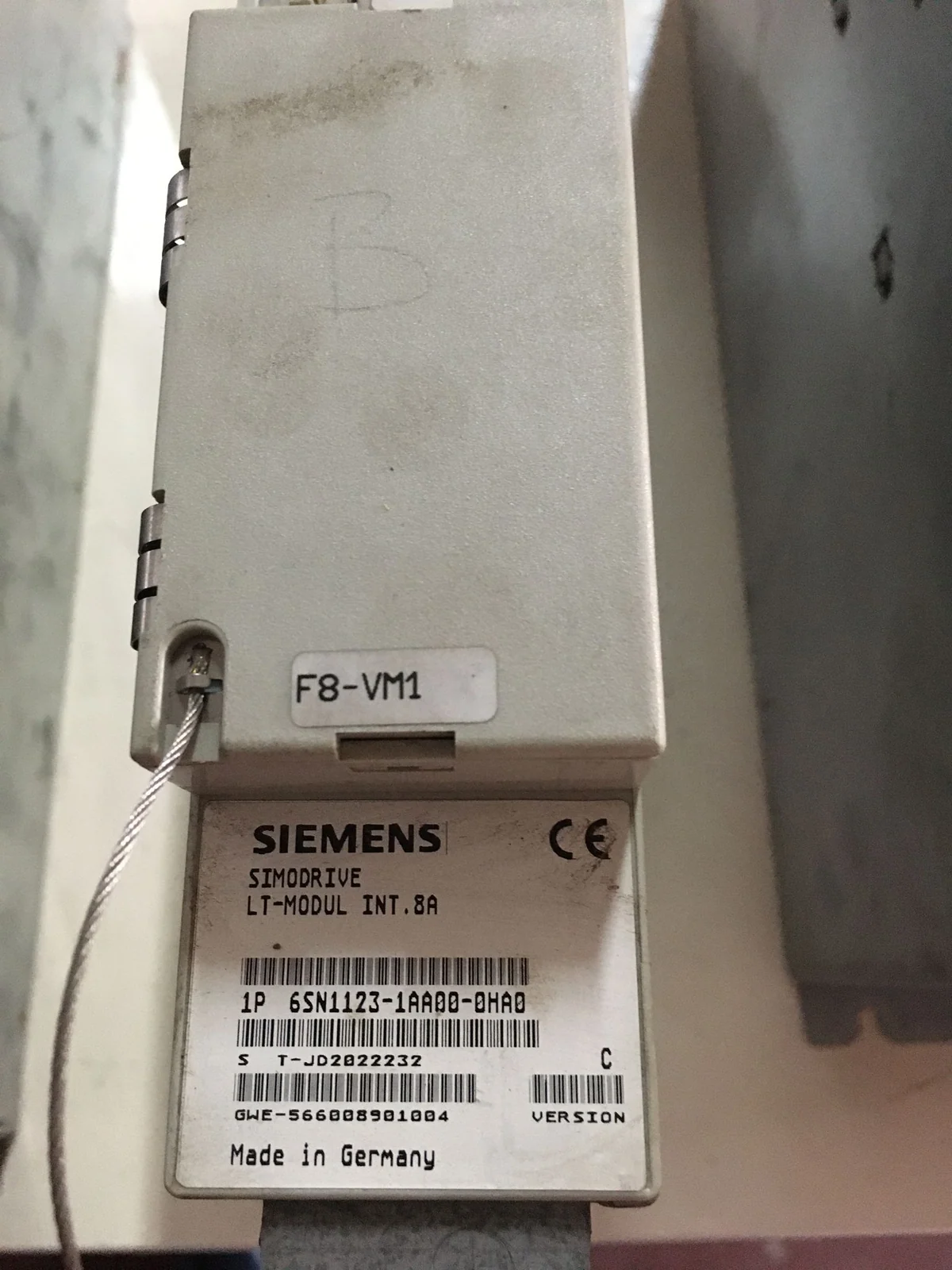 Siemens 6SN1123-1AA00-0HA0 Servo Sürücü yedek parça fotoğrafı 2